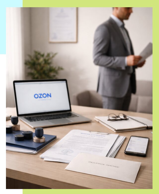 Отказное письмо для Ozon в Устях-Джегуте от 3543 р. | Сертэкс